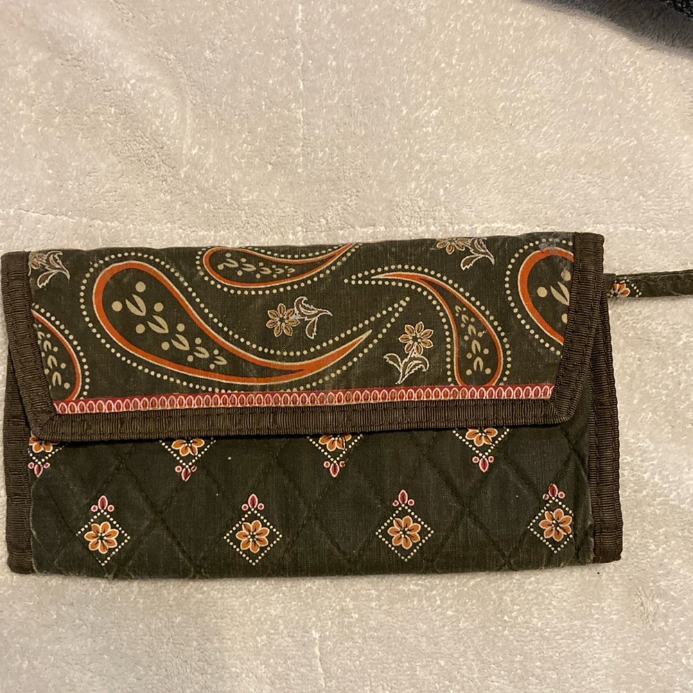 Paisley Quilted Women's Clutch